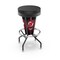 Holland Bar Stool Co Lighted New Jersey Devils 30" Swivel Bar Stool L500030NJDevlBlkVinyl - alternate 1